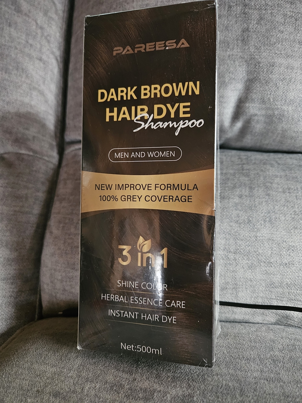 Dark Brown Hair Dye Shampoo — Dark Brown